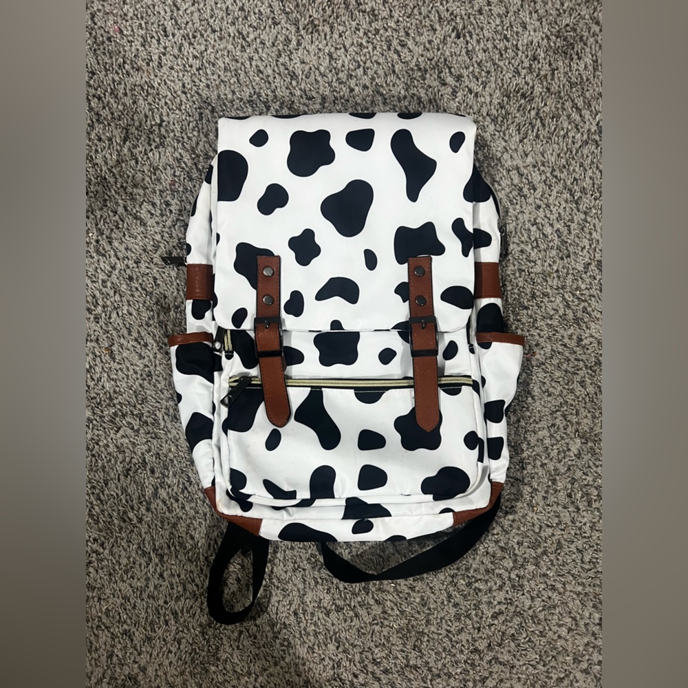 Cow Print Bag